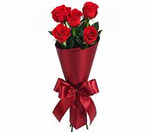 Букет 5 Красных роз Эдлесс Лав в Жилёво