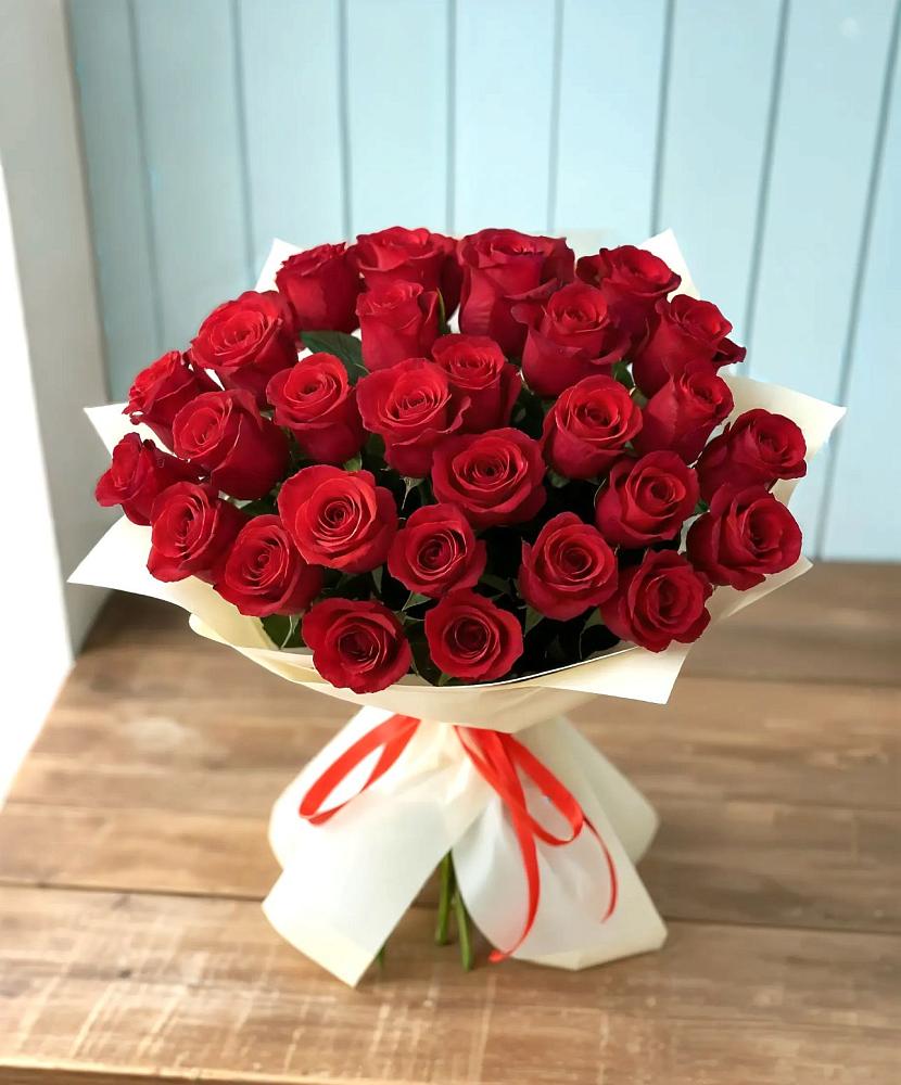 Букет 29 Красных роз в Жилёво