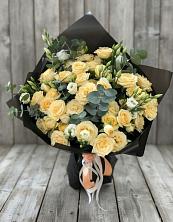 Букет цветов из:  Розы и Лизиантусы в Жилёво