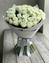 Букет 35 Белых роз в Жилёво
