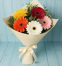 Букет цветов из:  Герберы в Жилёво