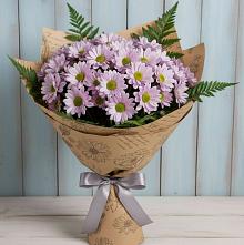 Букет цветов из:  Хризантемы #REPLACE_PRED# Жилёво