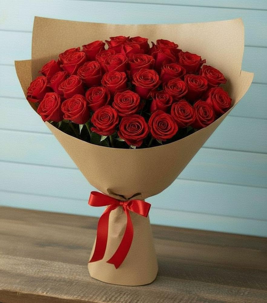 Букет Красные розы Милано в Жилёво