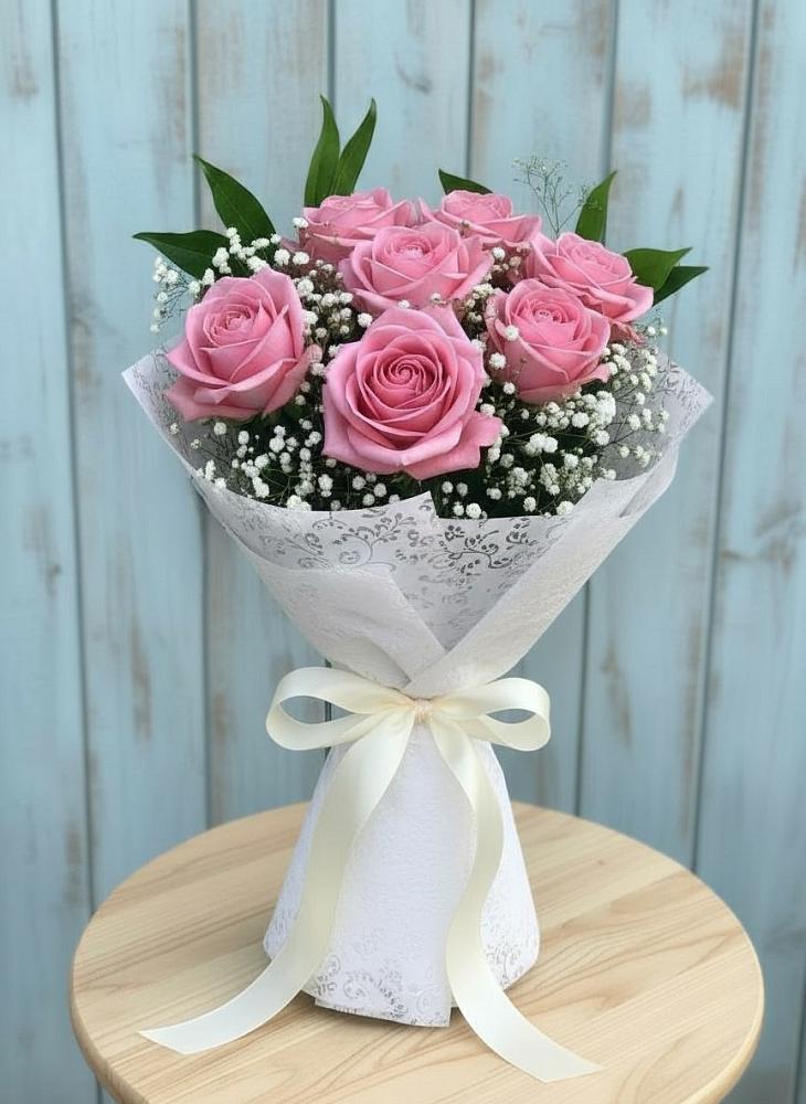 Букет цветов из: Розы в Жилёво