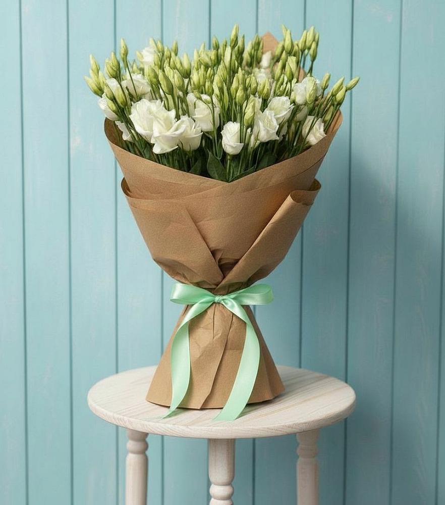 Букет цветов из: Лизиантусы в Жилёво