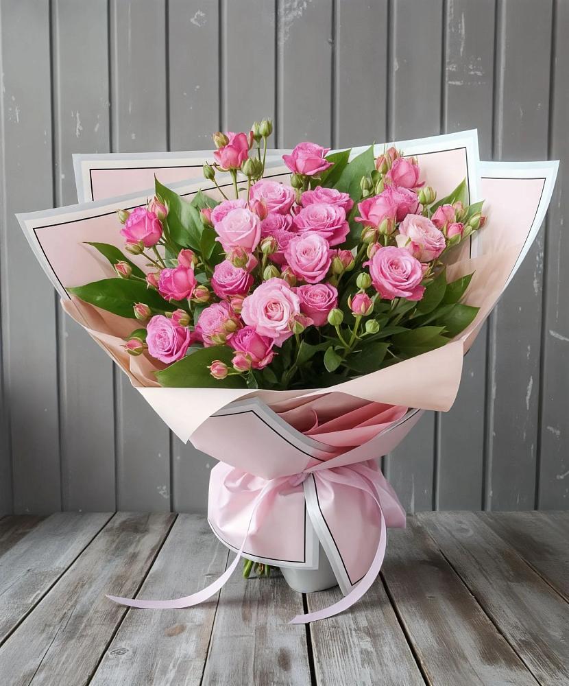 Букет Розовый кустик в Жилёво