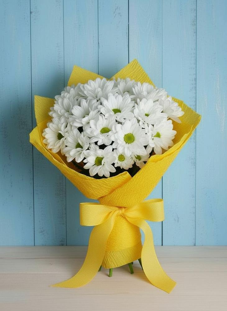 Букет цветов из: Хризантемы в Жилёво