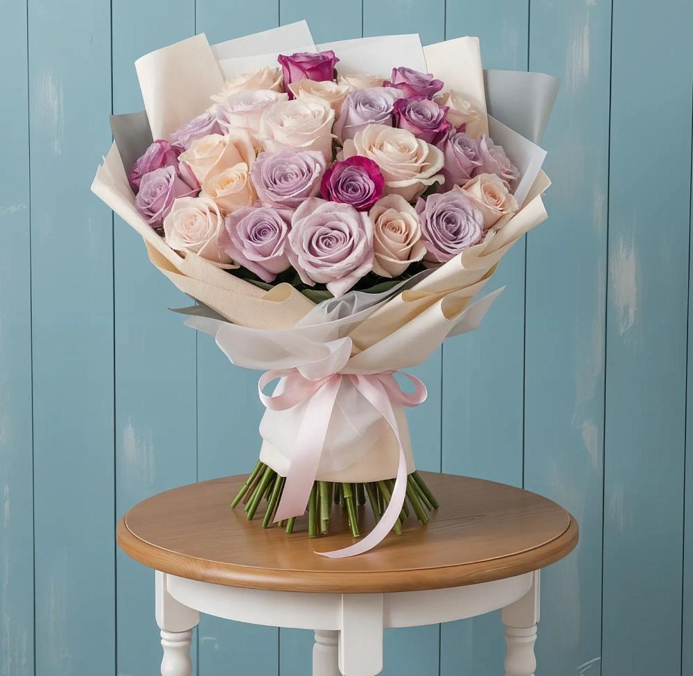 Букет цветов из: Розы в Жилёво