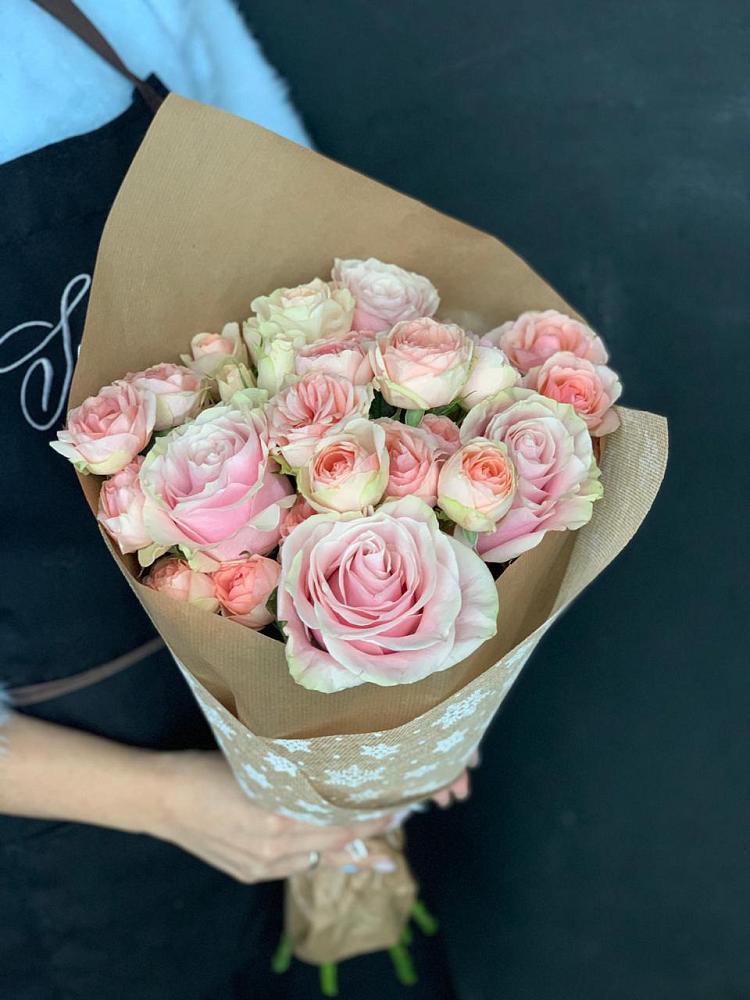 Букет цветов из: Хризантемы и Розы в Жилёво