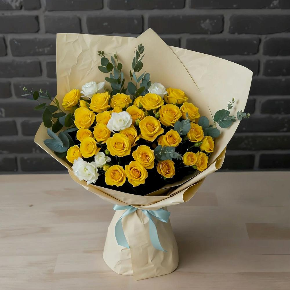 Букет цветов из: Розы в Жилёво