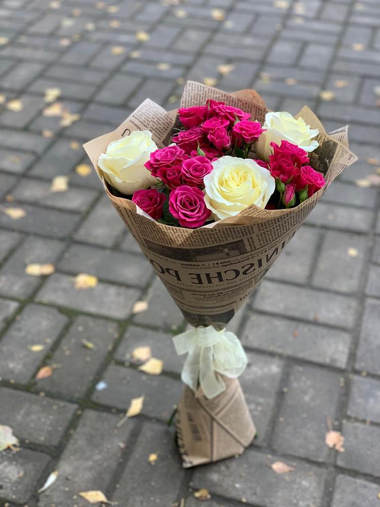 Букет цветов из: Розы в Жилёво