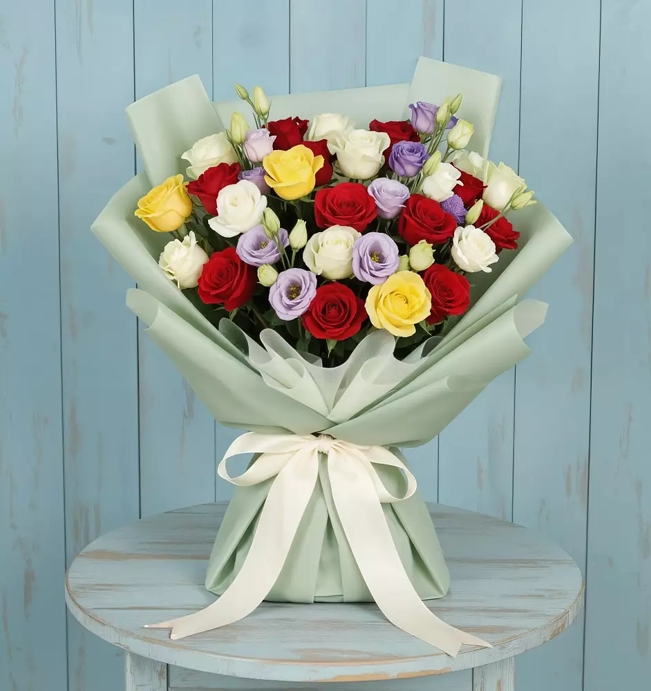 Букет цветов из: Розы в Жилёво