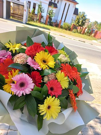 Букет цветов из: Герберы в Жилёво