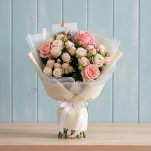Букет цветов из:  Розы в Жилёво